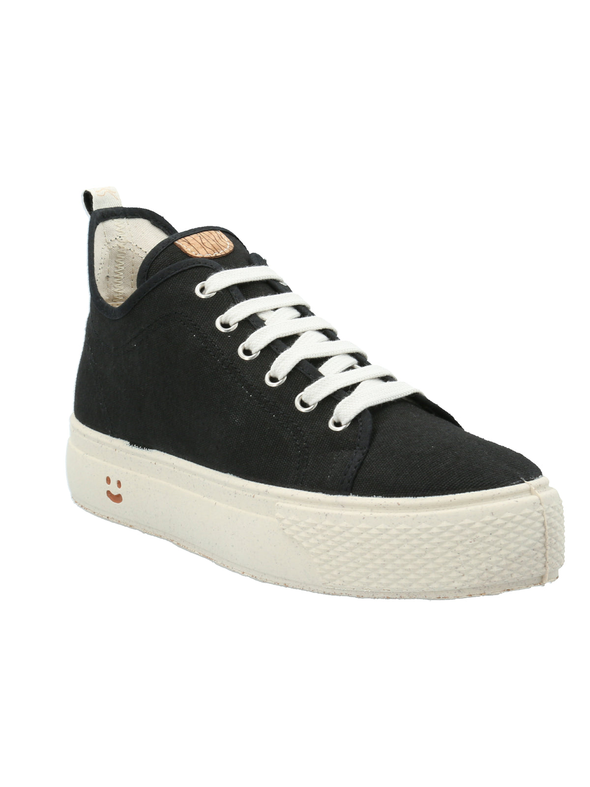 Zapatilla Algodón Orgánico Mujer Verona Negro Rockford