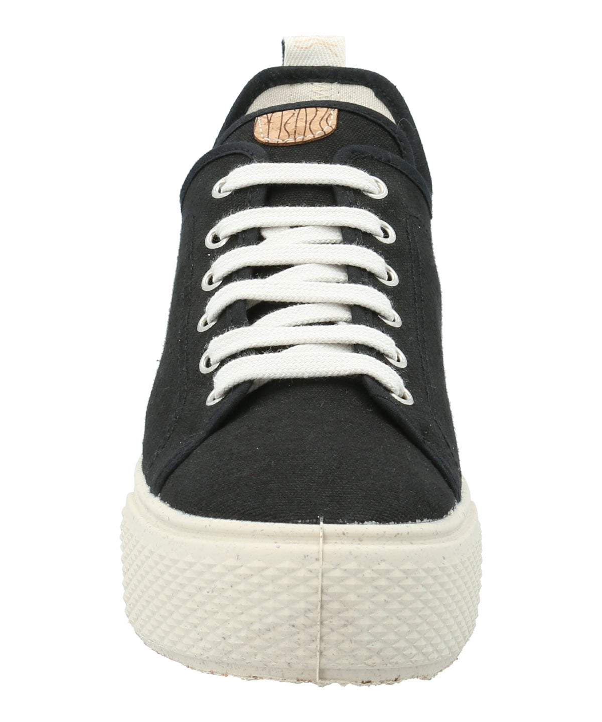 Zapatilla Algodón Orgánico Mujer Verona Negro Rockford