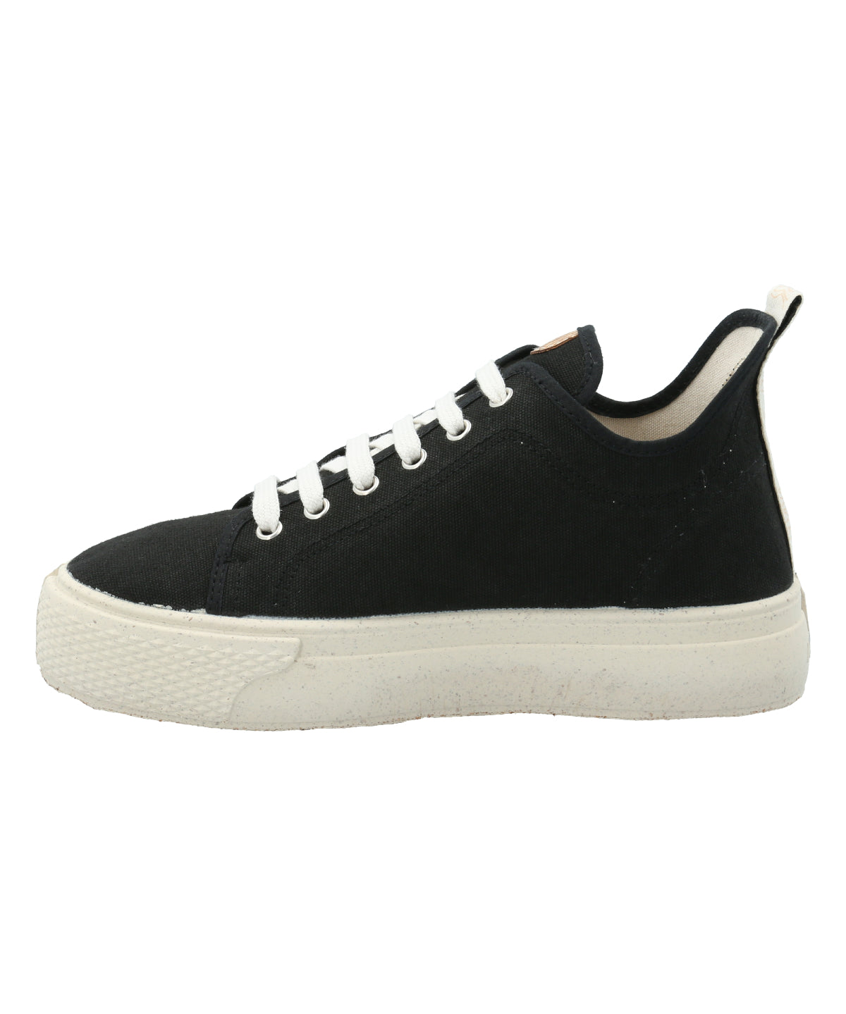 Zapatilla Algodón Orgánico Mujer Verona Negro Rockford