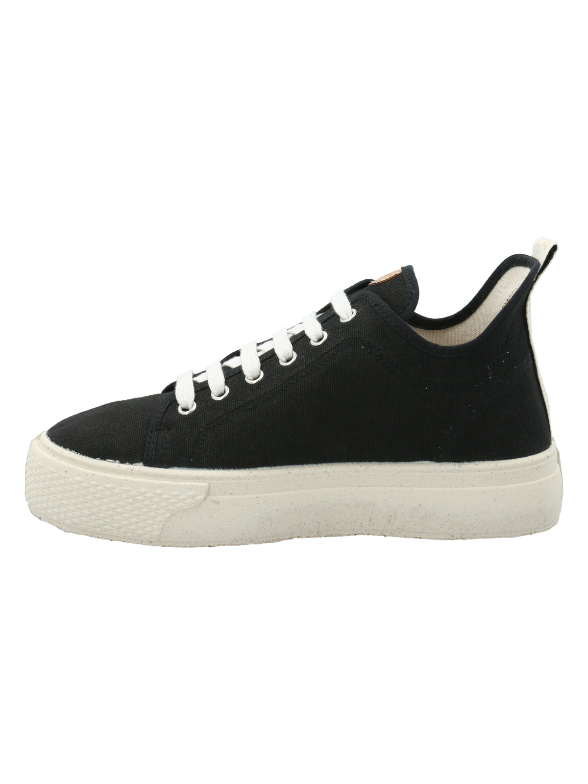 Zapatilla Algodón Orgánico Mujer Verona Negro Rockford