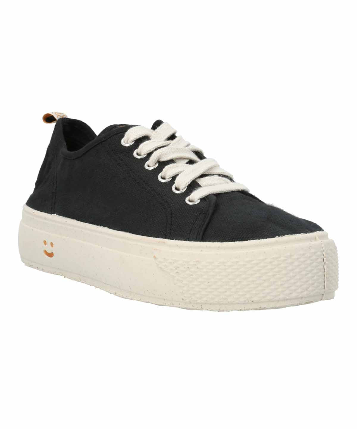 Zapatilla Algodón Orgánico Mujer Napoles Negro Rockford
