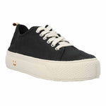 Zapatilla Algodón Orgánico Mujer Napoles Negro Rockford