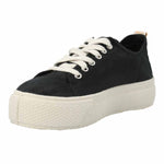 Zapatilla Algodón Orgánico Mujer Napoles Negro Rockford