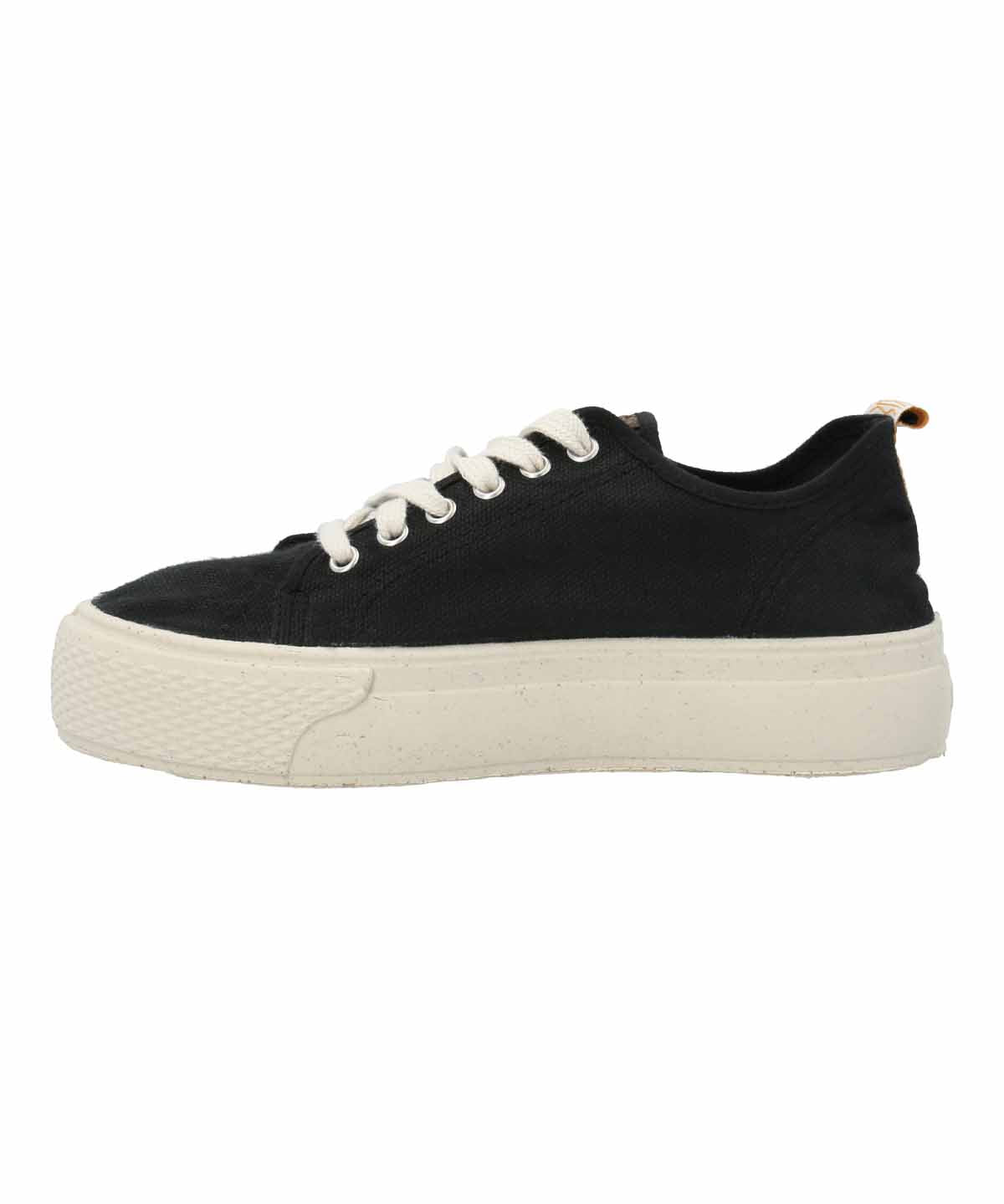 Zapatilla Algodón Orgánico Mujer Napoles Negro Rockford