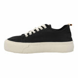 Zapatilla Algodón Orgánico Mujer Napoles Negro Rockford