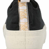 Zapatilla Algodón Orgánico Mujer Napoles Negro Rockford