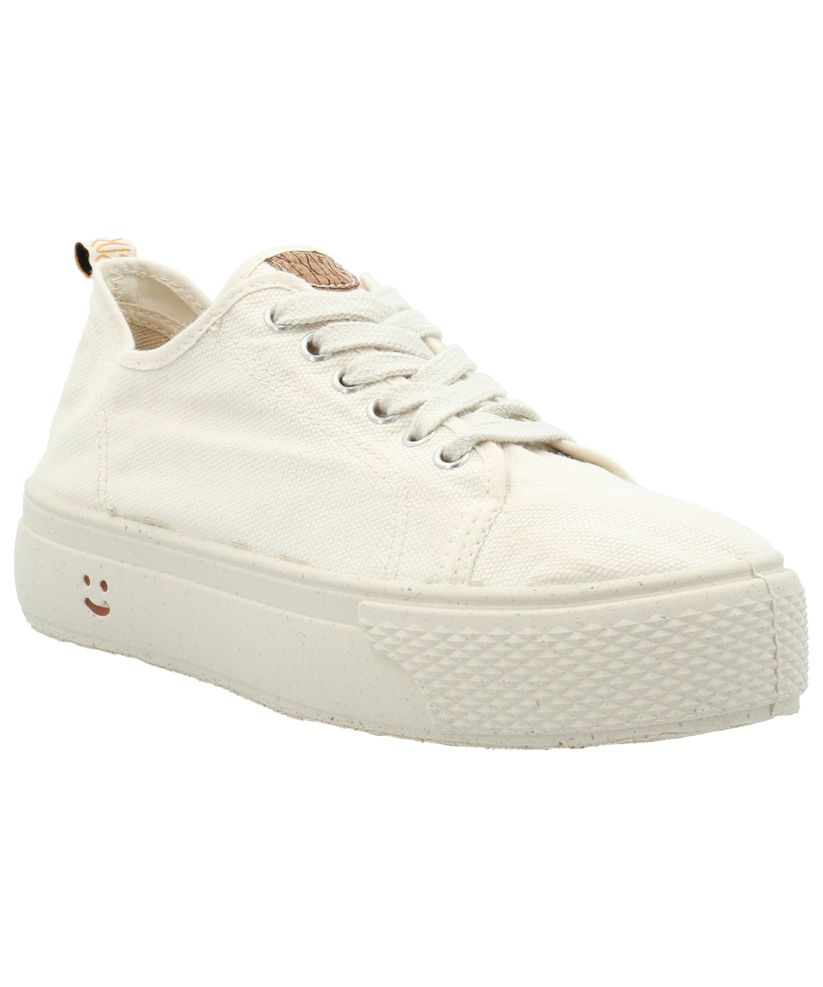 Zapatilla Algodón Orgánico Mujer Napoles Blanco Rockford
