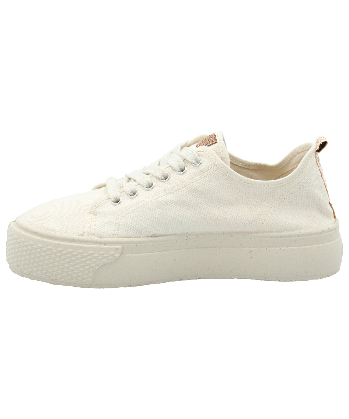 Zapatilla Algodón Orgánico Mujer Napoles Blanco Rockford