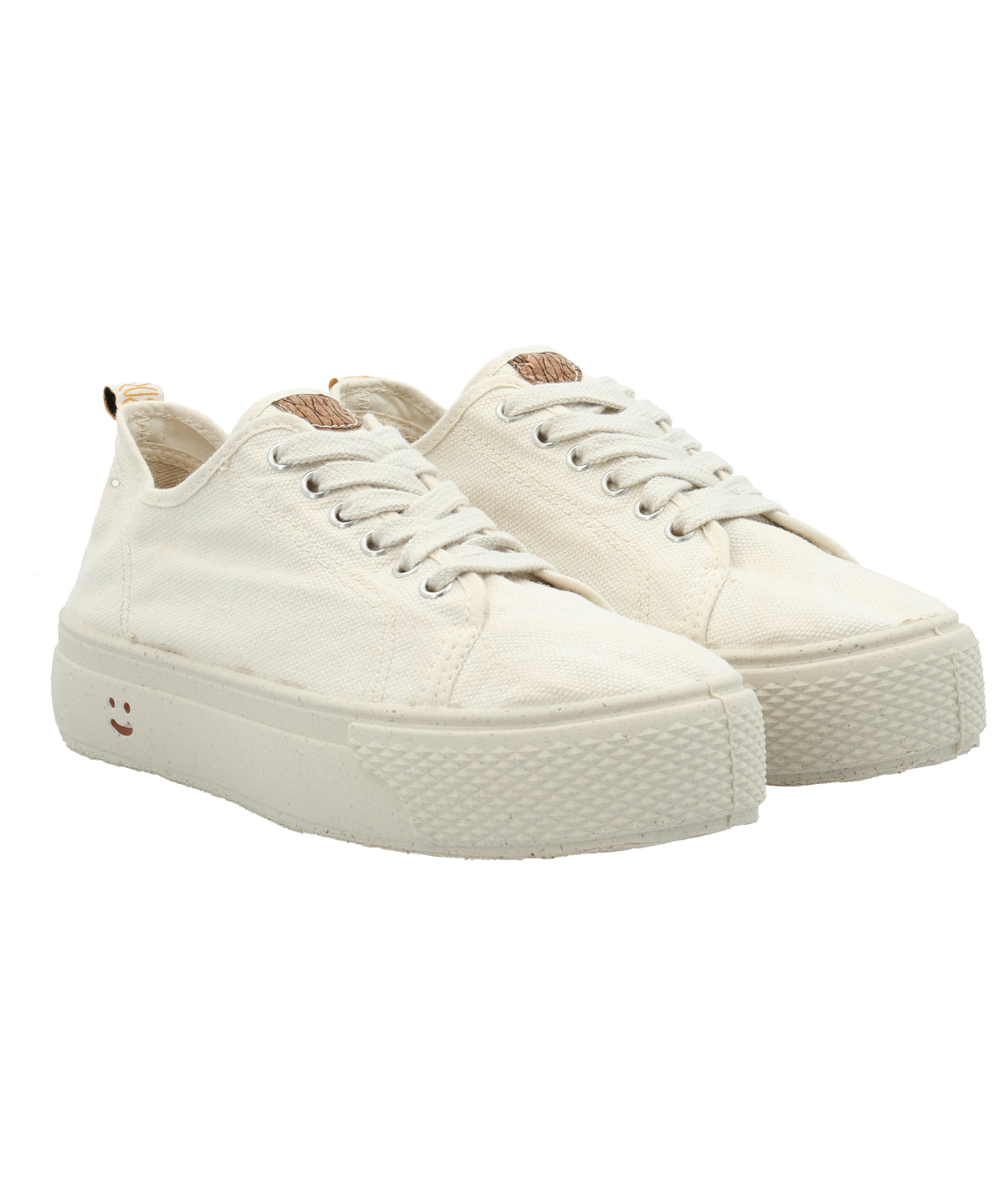 Zapatilla Algodón Orgánico Mujer Napoles Blanco Rockford