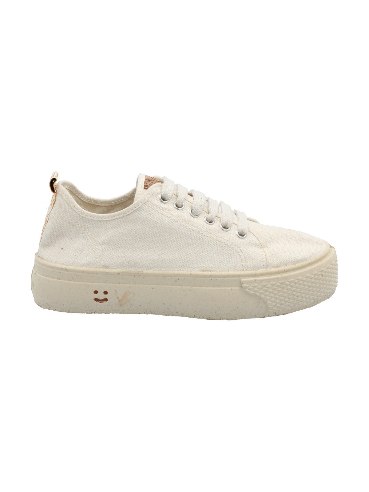 Zapatilla Algodón Orgánico Mujer Nápoles Blanco Rockford