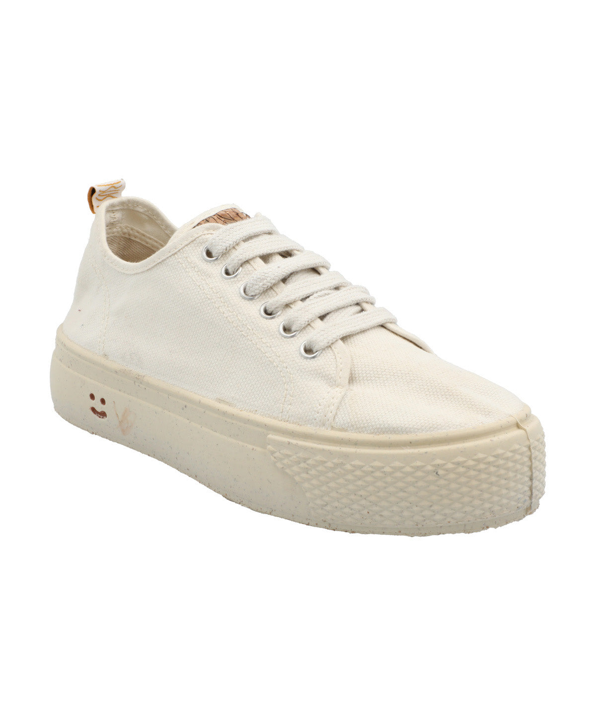 Zapatilla Algodón Orgánico Mujer Nápoles Blanco Rockford