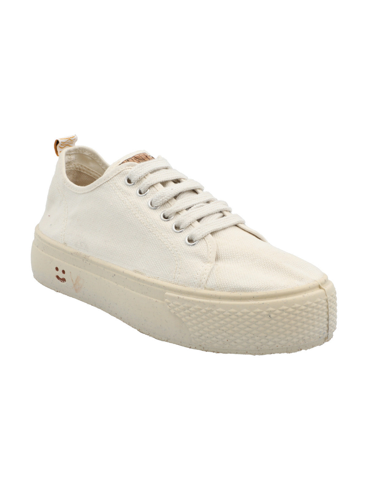 Zapatilla Algodón Orgánico Mujer Nápoles Blanco Rockford