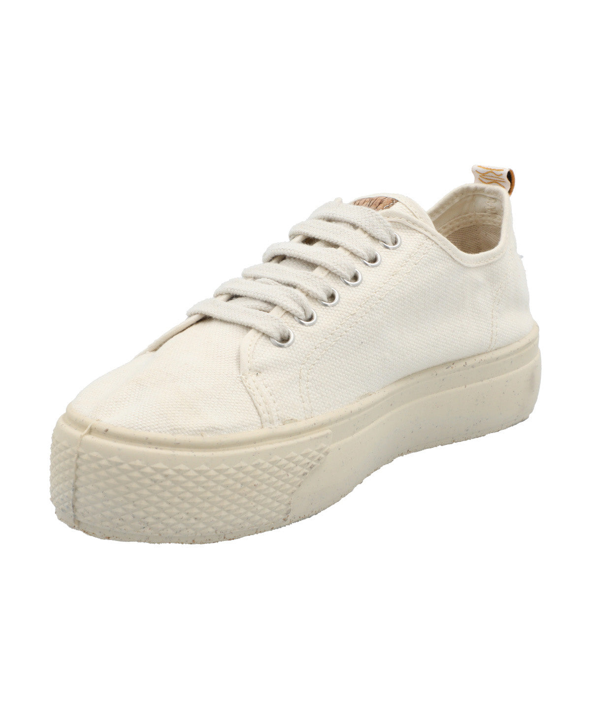 Zapatilla Algodón Orgánico Mujer Nápoles Blanco Rockford