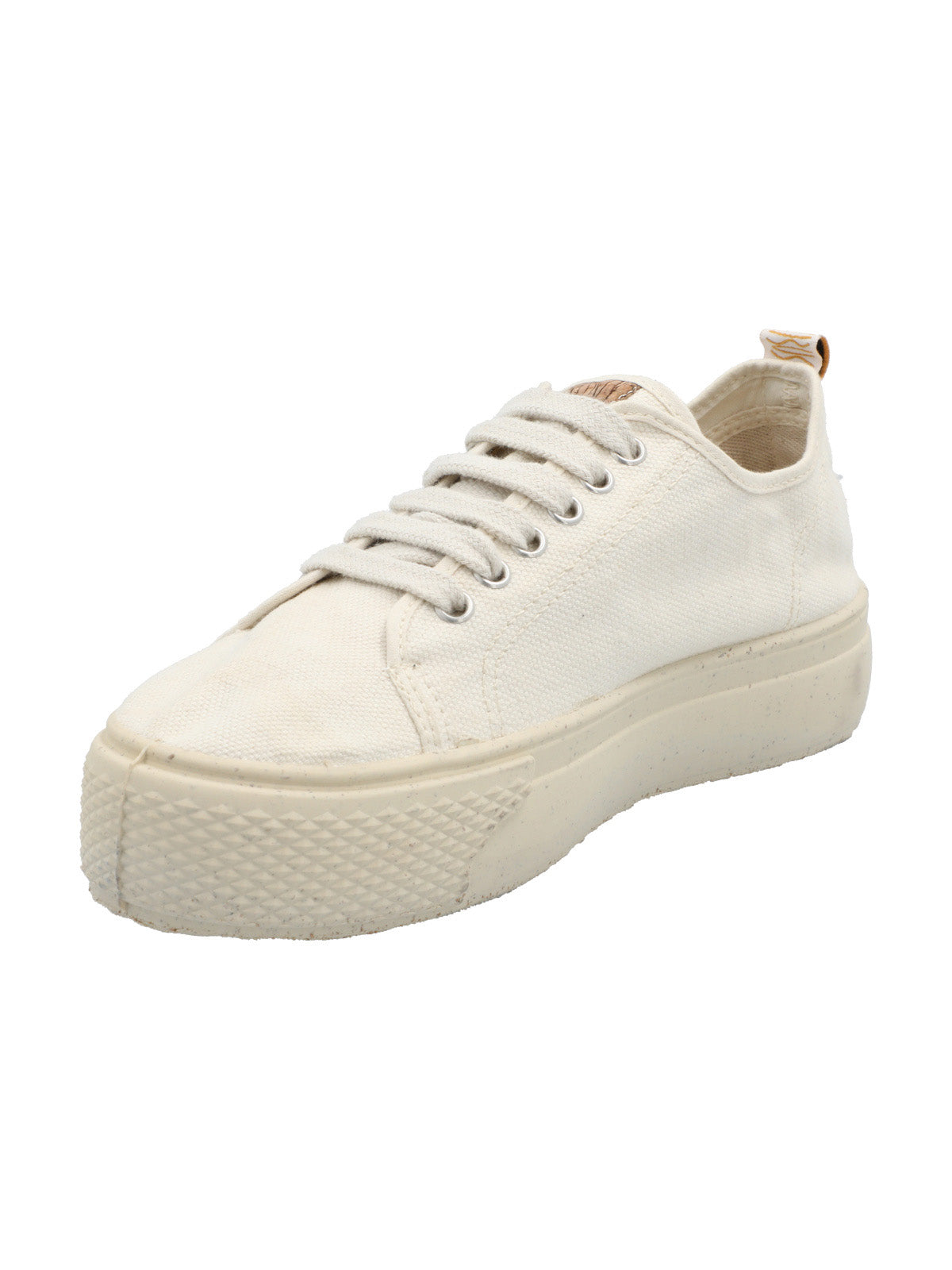 Zapatilla Algodón Orgánico Mujer Nápoles Blanco Rockford