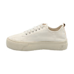 Zapatilla Algodón Orgánico Mujer Nápoles Blanco Rockford