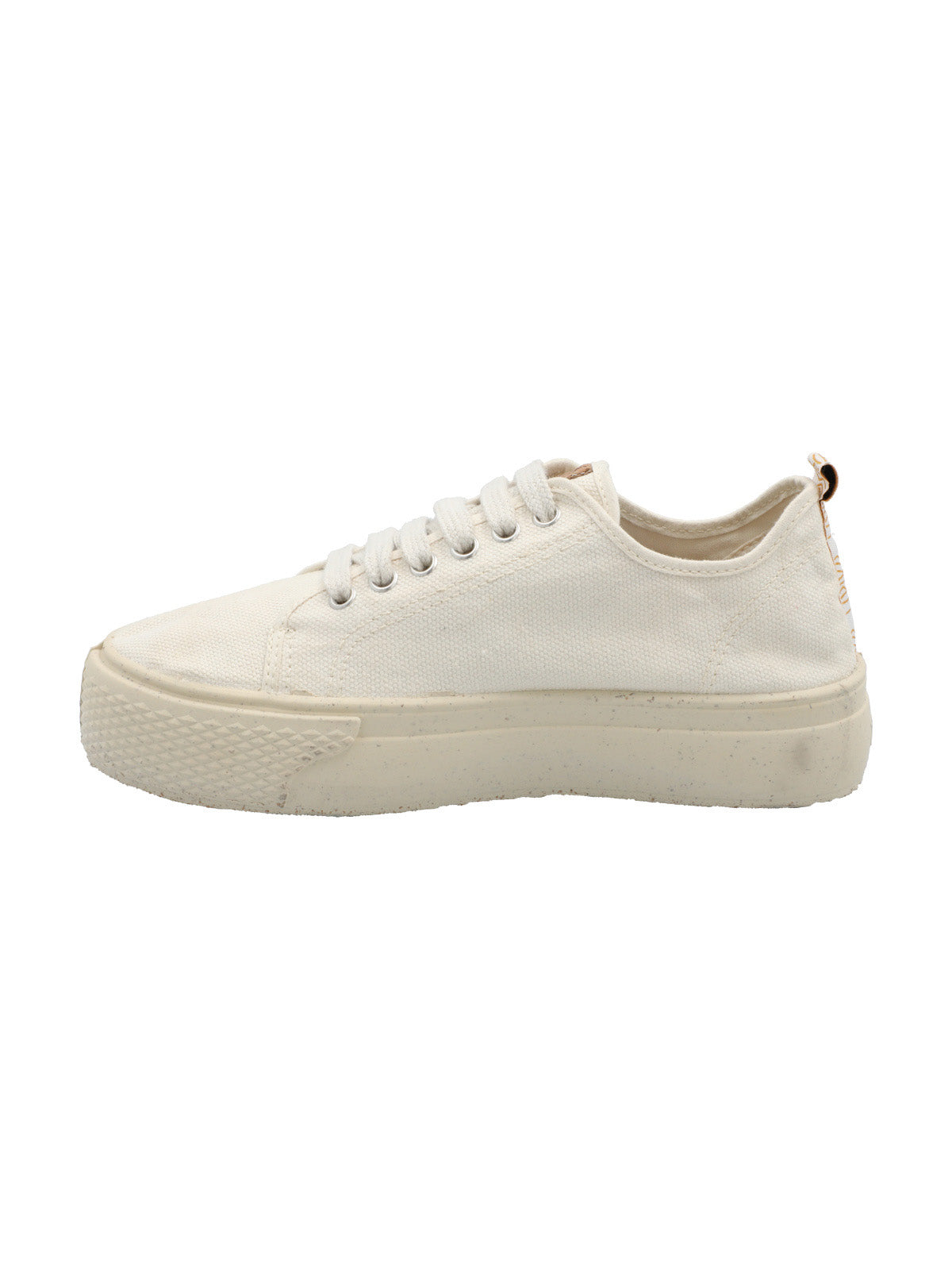 Zapatilla Algodón Orgánico Mujer Nápoles Blanco Rockford