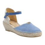 Alpargata Algodón Orgánico Mujer Adra Azul Rockford