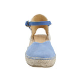 Alpargata Algodón Orgánico Mujer Adra Azul Rockford