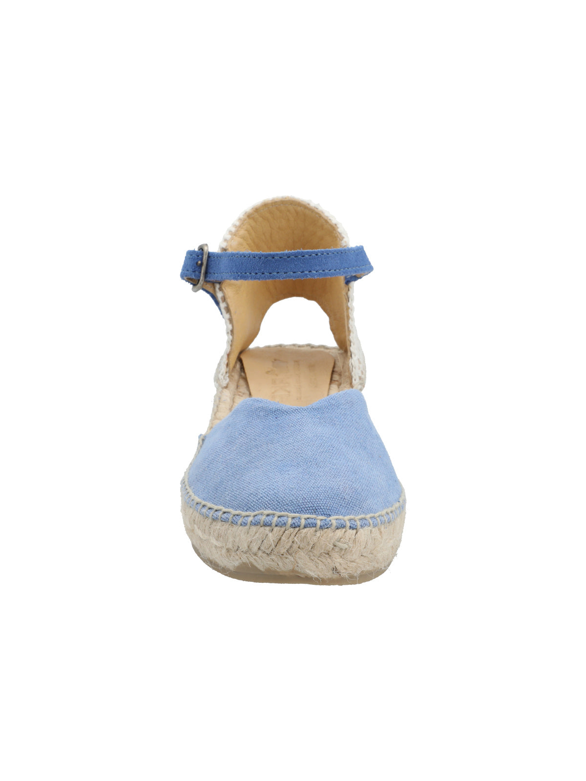 Alpargata Algodón Orgánico Mujer Adra Azul Rockford