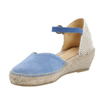Alpargata Algodón Orgánico Mujer Adra Azul Rockford