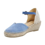 Alpargata Algodón Orgánico Mujer Adra Azul Rockford