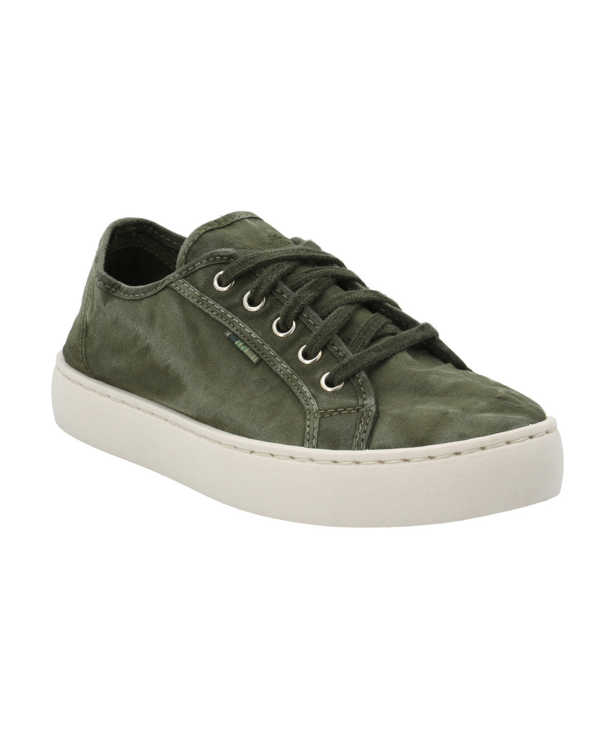 Zapatilla Algodón Orgánico Mujer Bronte Verde Rockford