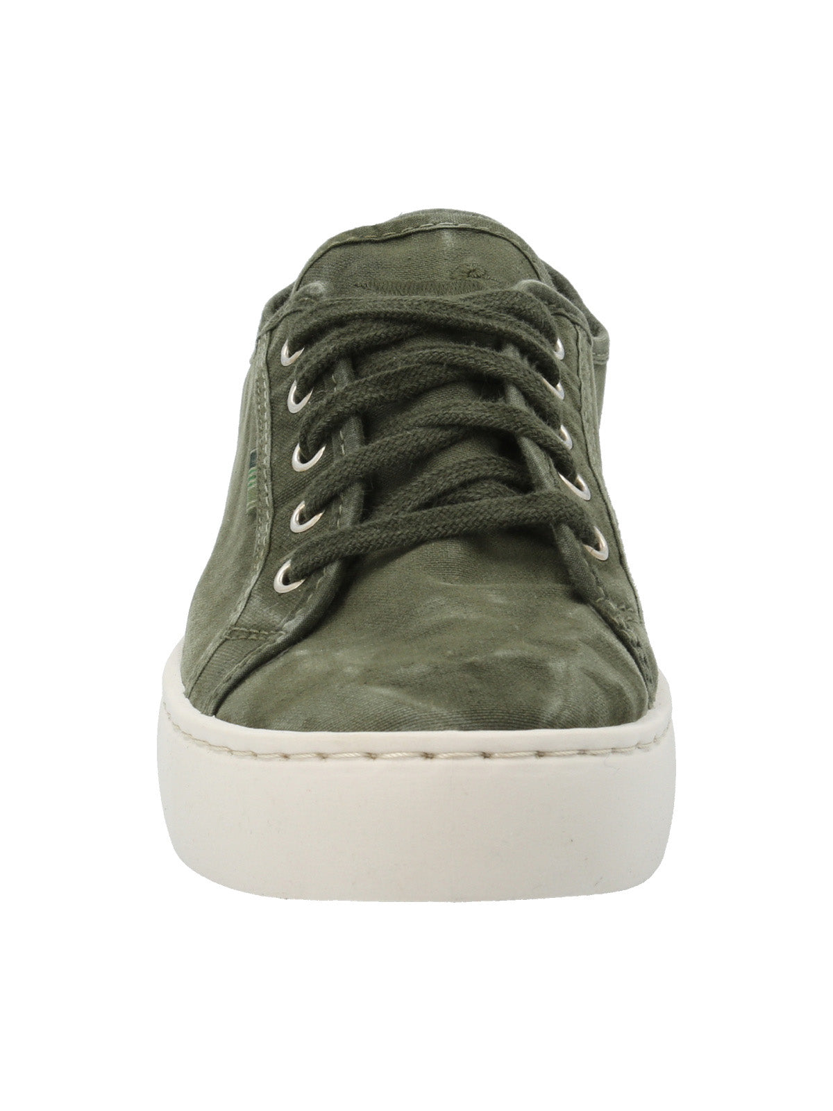Zapatilla Algodón Orgánico Mujer Bronte Verde Rockford