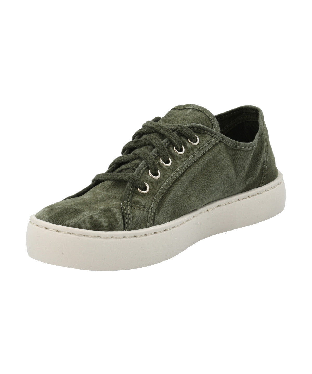 Zapatilla Algodón Orgánico Mujer Bronte Verde Rockford