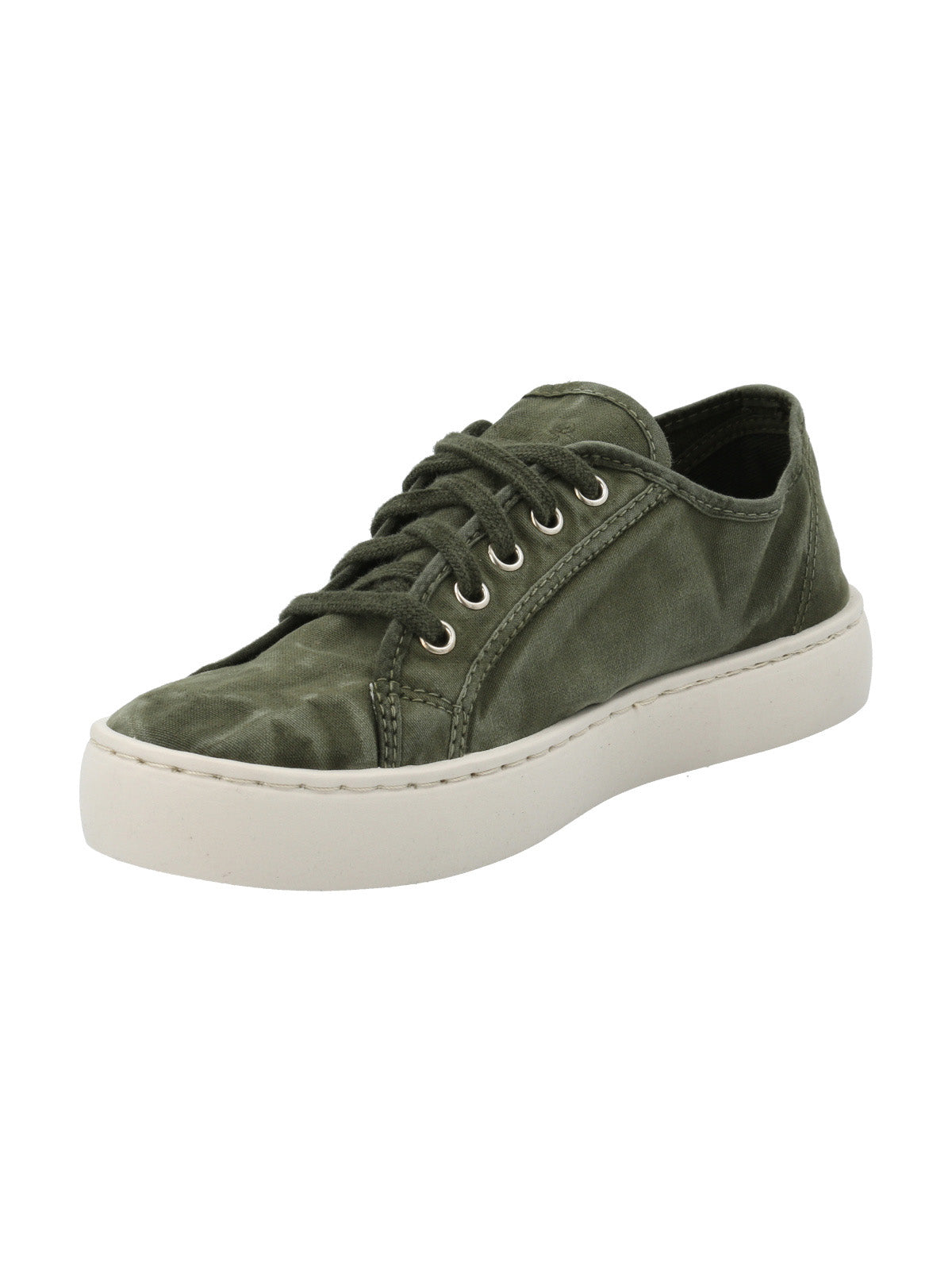 Zapatilla Algodón Orgánico Mujer Bronte Verde Rockford