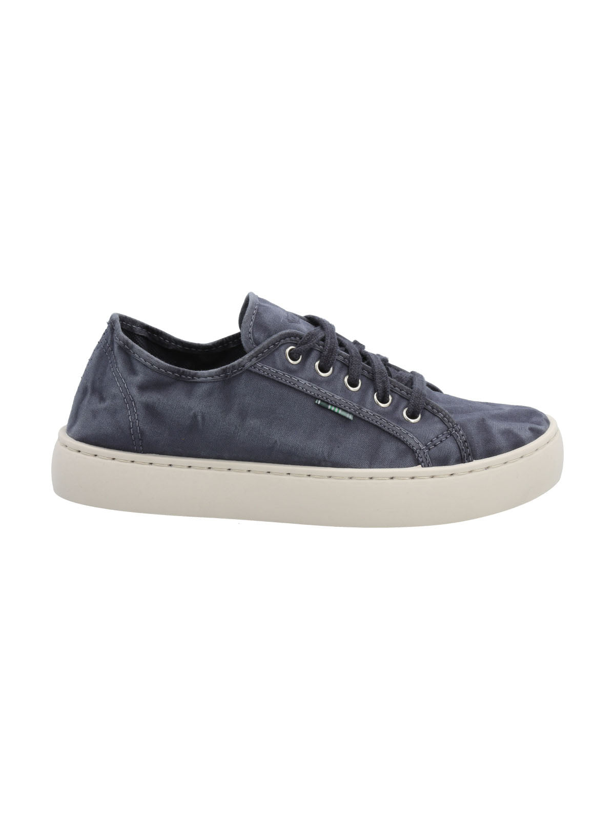 Zapatilla Algodón Orgánico Mujer Bronte Azul Rockford