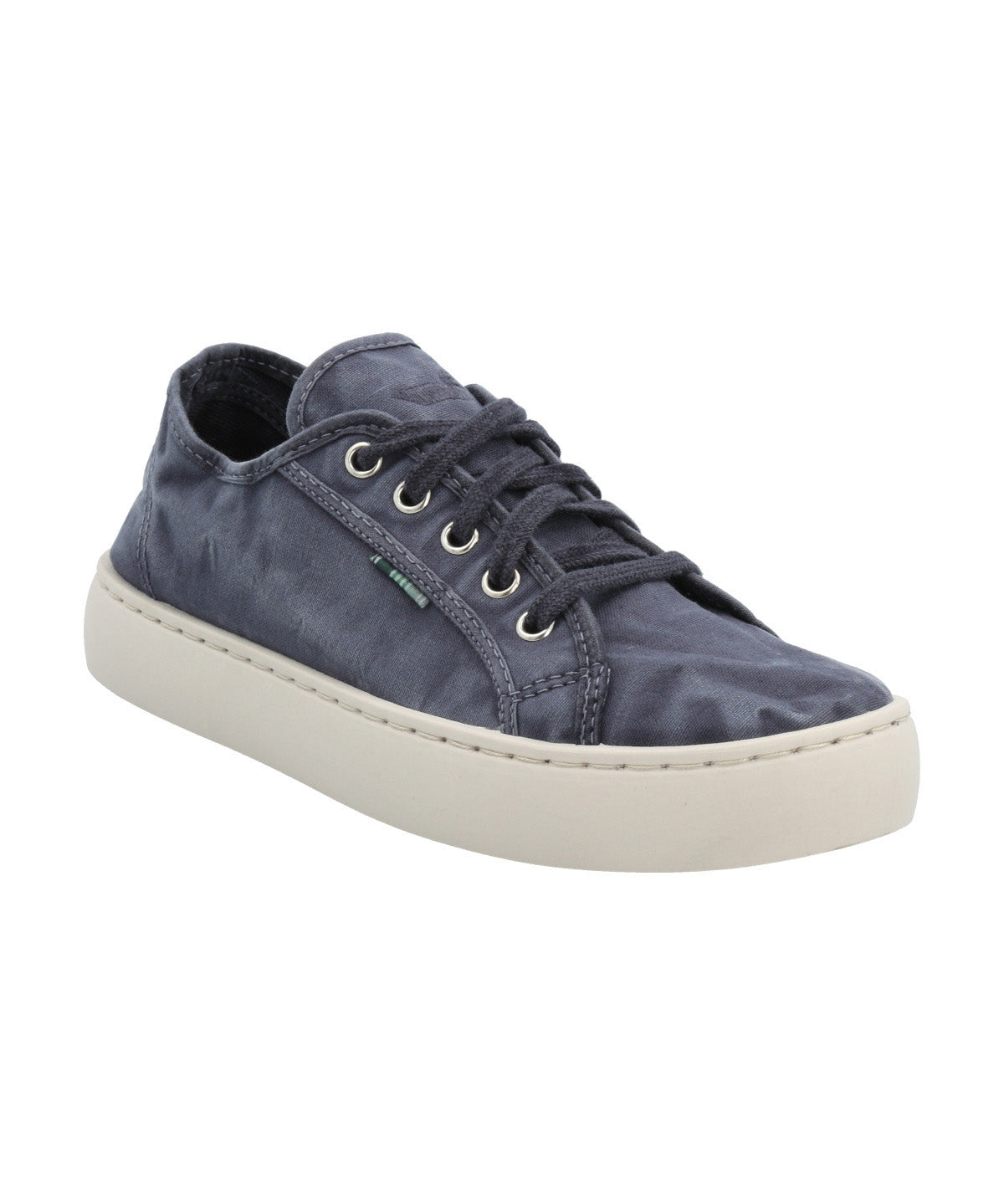 Zapatilla Algodón Orgánico Mujer Bronte Azul Rockford