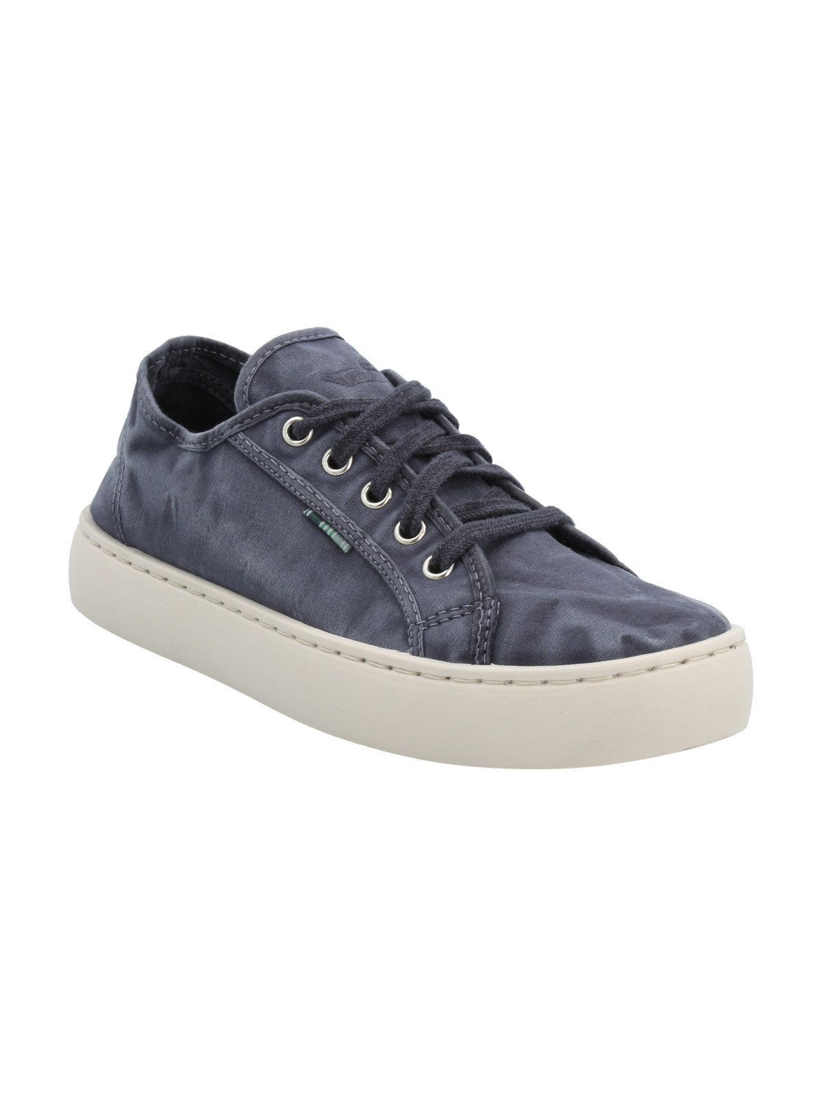 Zapatilla Algodón Orgánico Mujer Bronte Azul Rockford