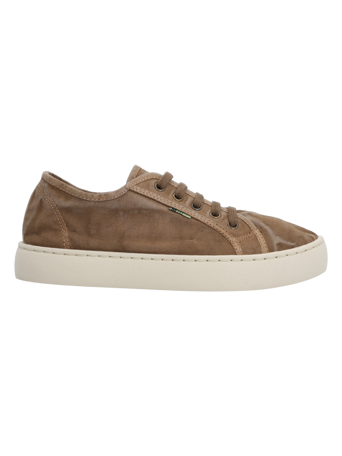 Zapatilla Algodón Orgánico Mujer Bronte Beige Rockford