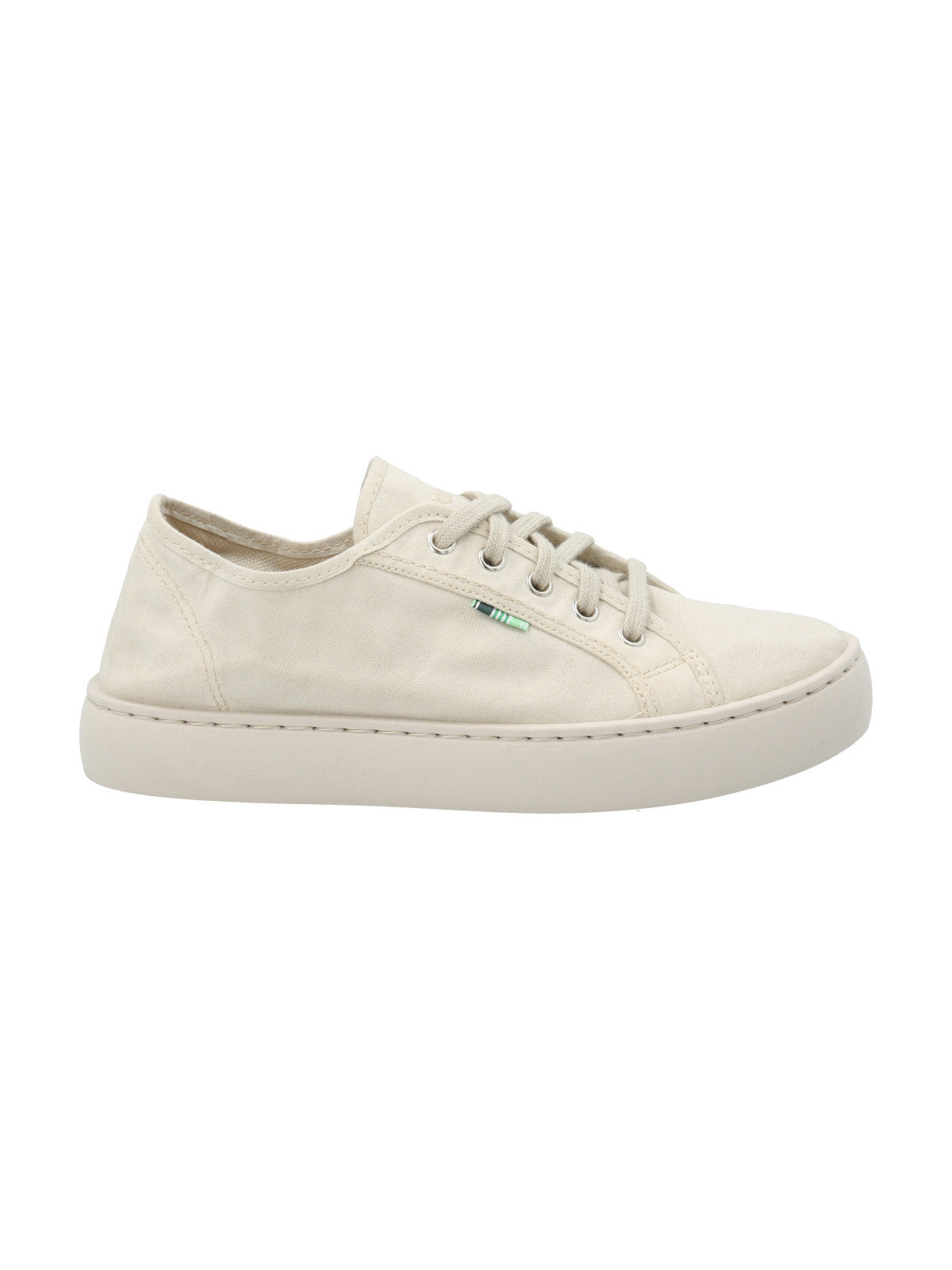 Zapatilla Algodón Orgánico Mujer Bronte Beige Rockford
