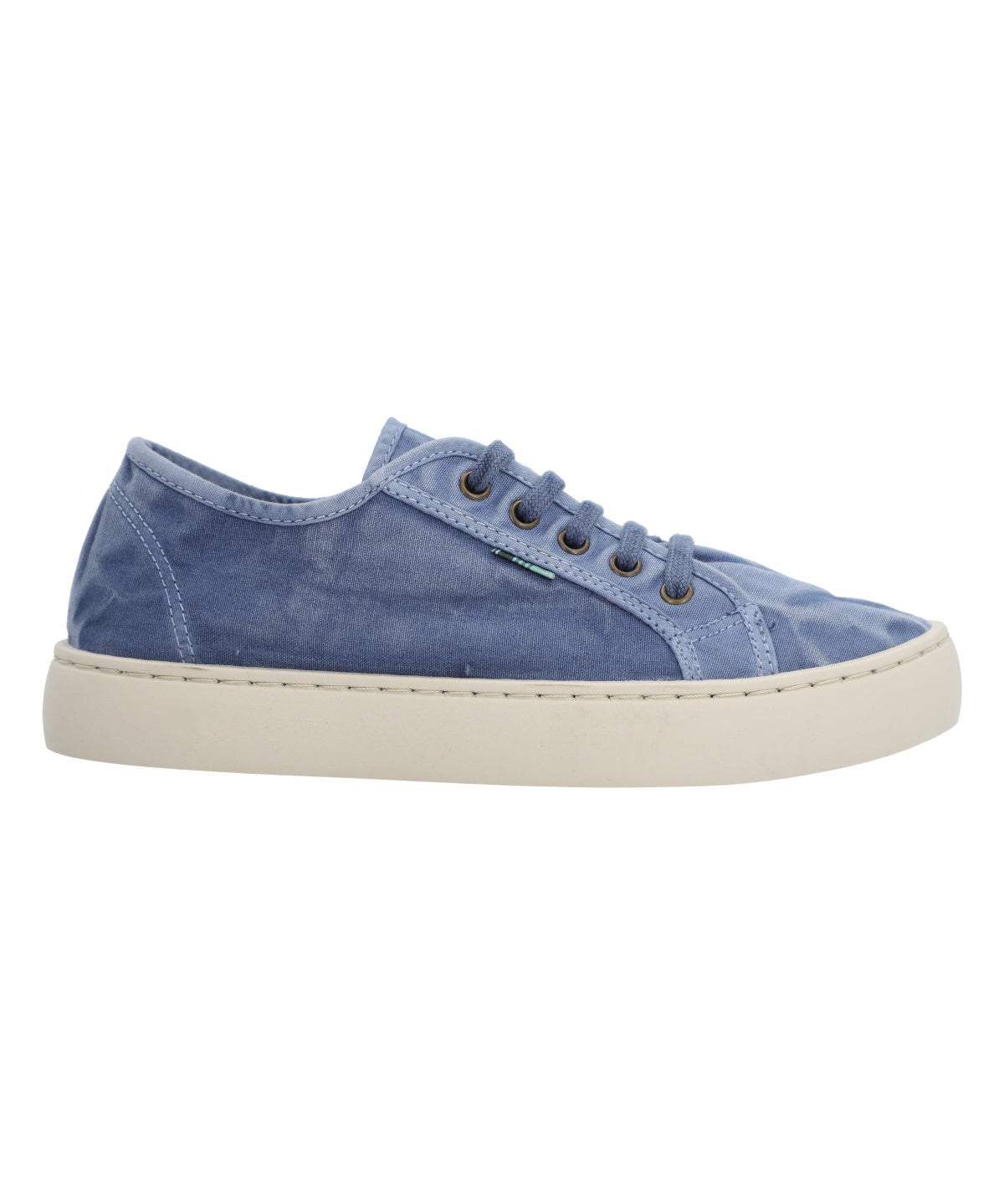 Zapatilla Algodón Orgánico Mujer Bronte Azul Rockford