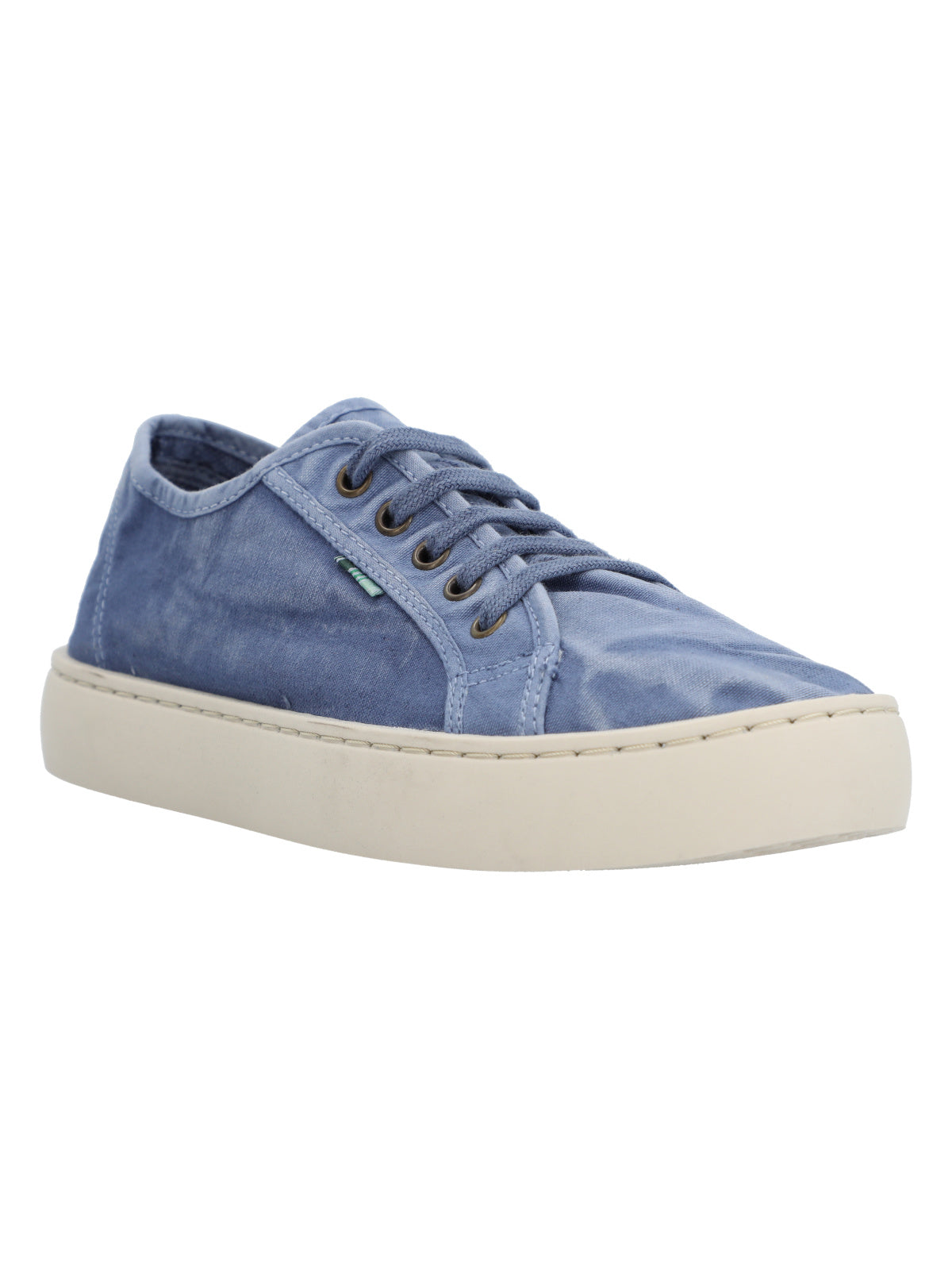 Zapatilla Algodón Orgánico Mujer Bronte Azul Rockford