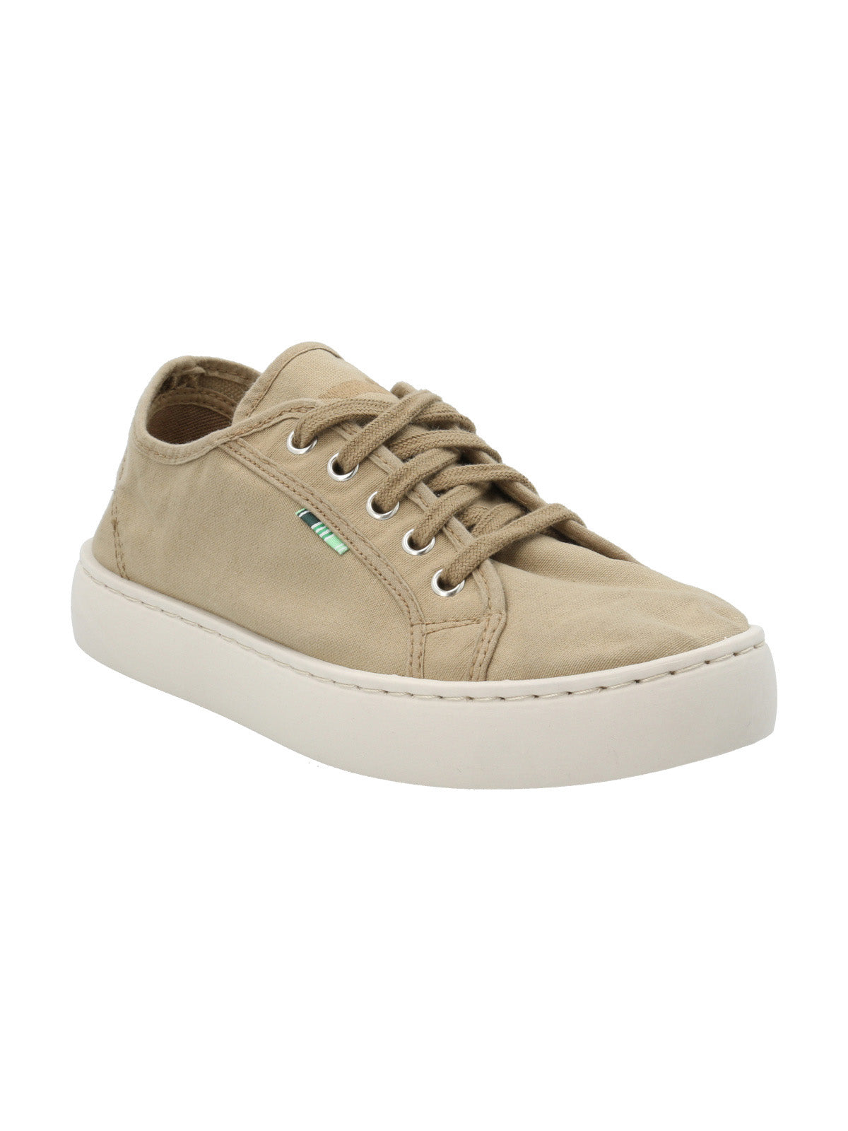 Zapatilla Algodón Orgánico Mujer Bronte Café Rockford