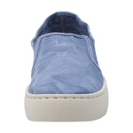 Zapatilla Algodón Orgánico Mujer Kea Azul Rockford