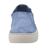 Zapatilla Algodón Orgánico Mujer Kea Azul Rockford