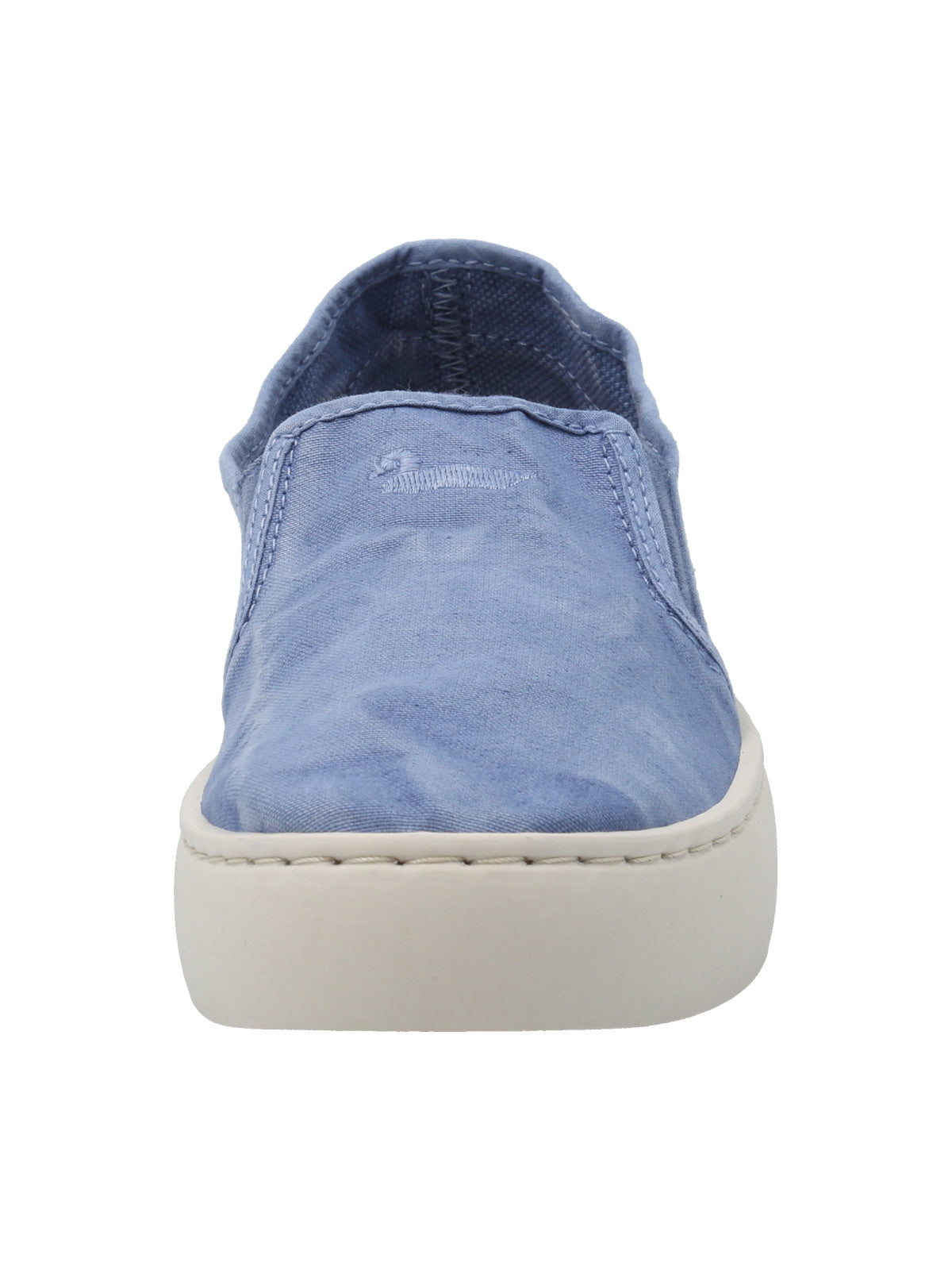 Zapatilla Algodón Orgánico Mujer Kea Azul Rockford