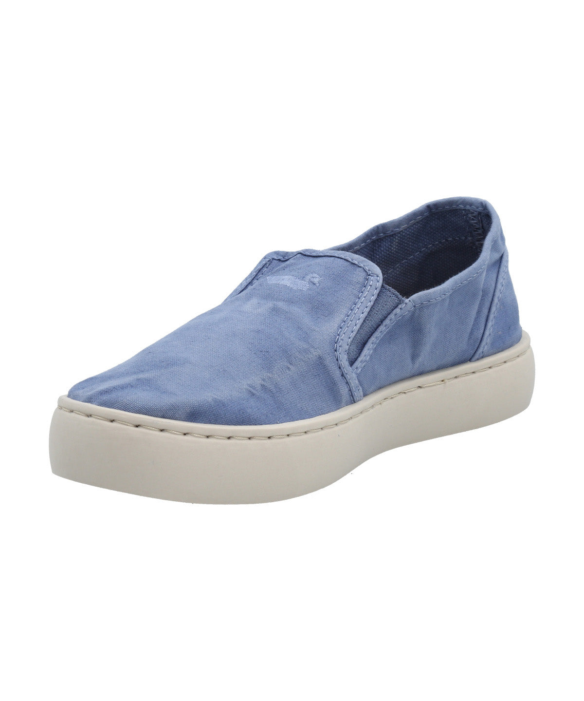 Zapatilla Algodón Orgánico Mujer Kea Azul Rockford