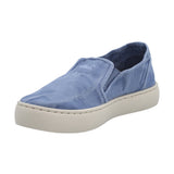 Zapatilla Algodón Orgánico Mujer Kea Azul Rockford