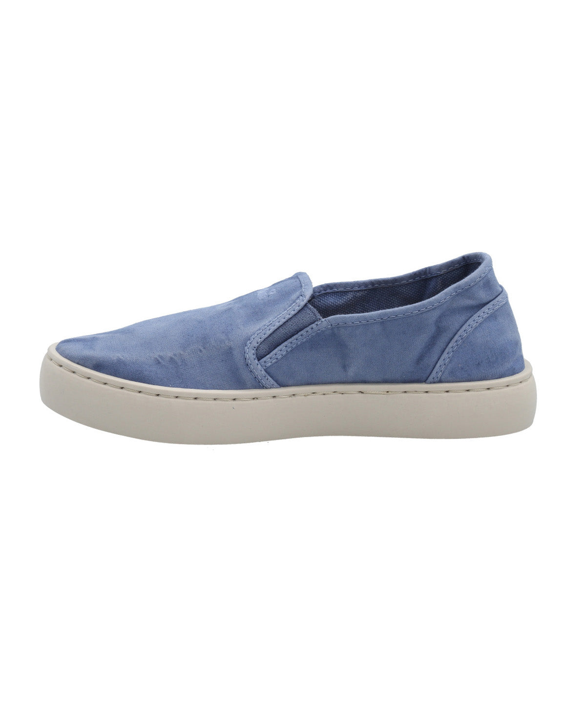 Zapatilla Algodón Orgánico Mujer Kea Azul Rockford
