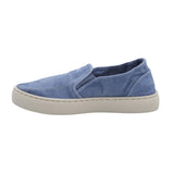 Zapatilla Algodón Orgánico Mujer Kea Azul Rockford
