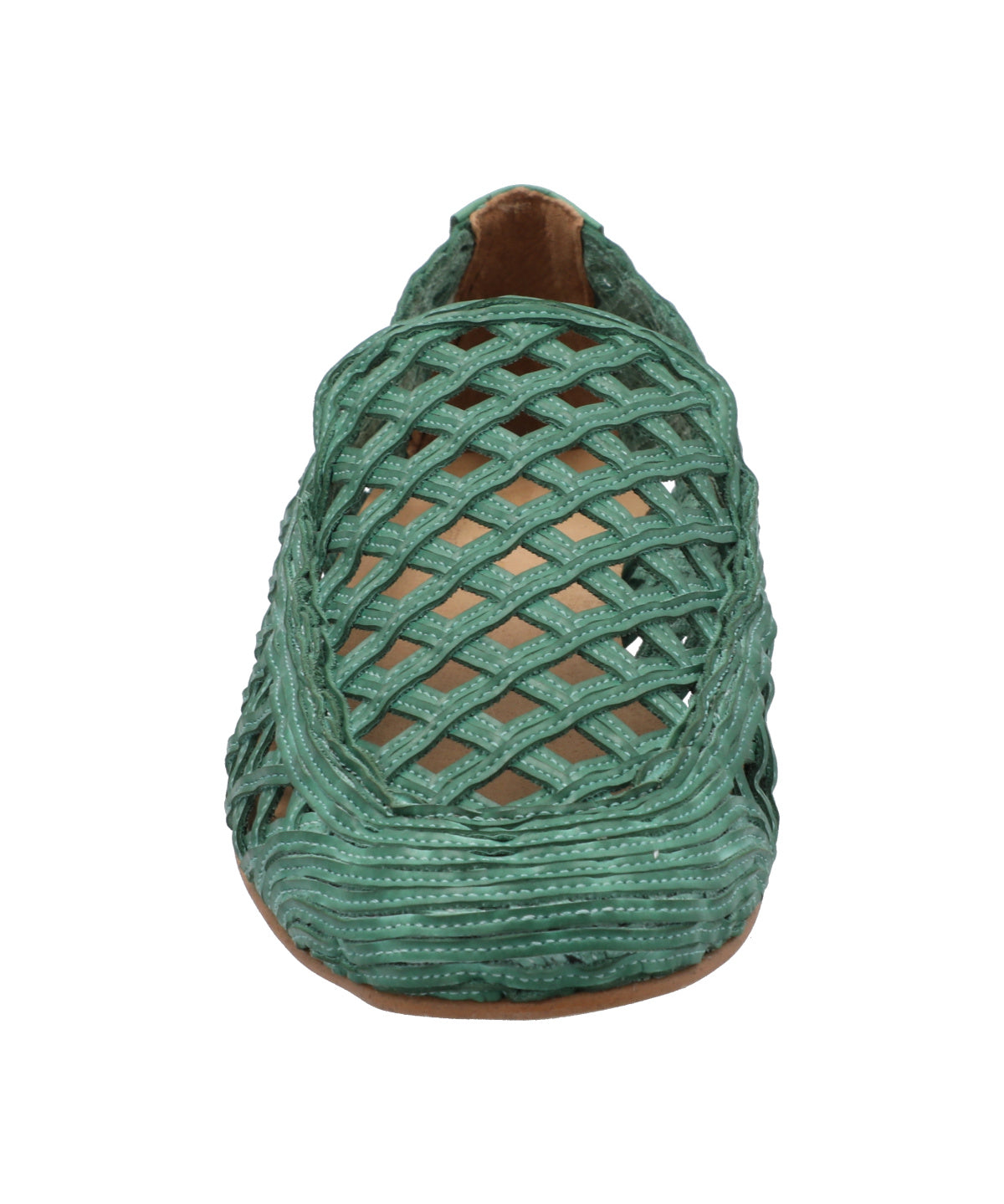 Mocasín Rafia Mujer Minga Verde Rockford