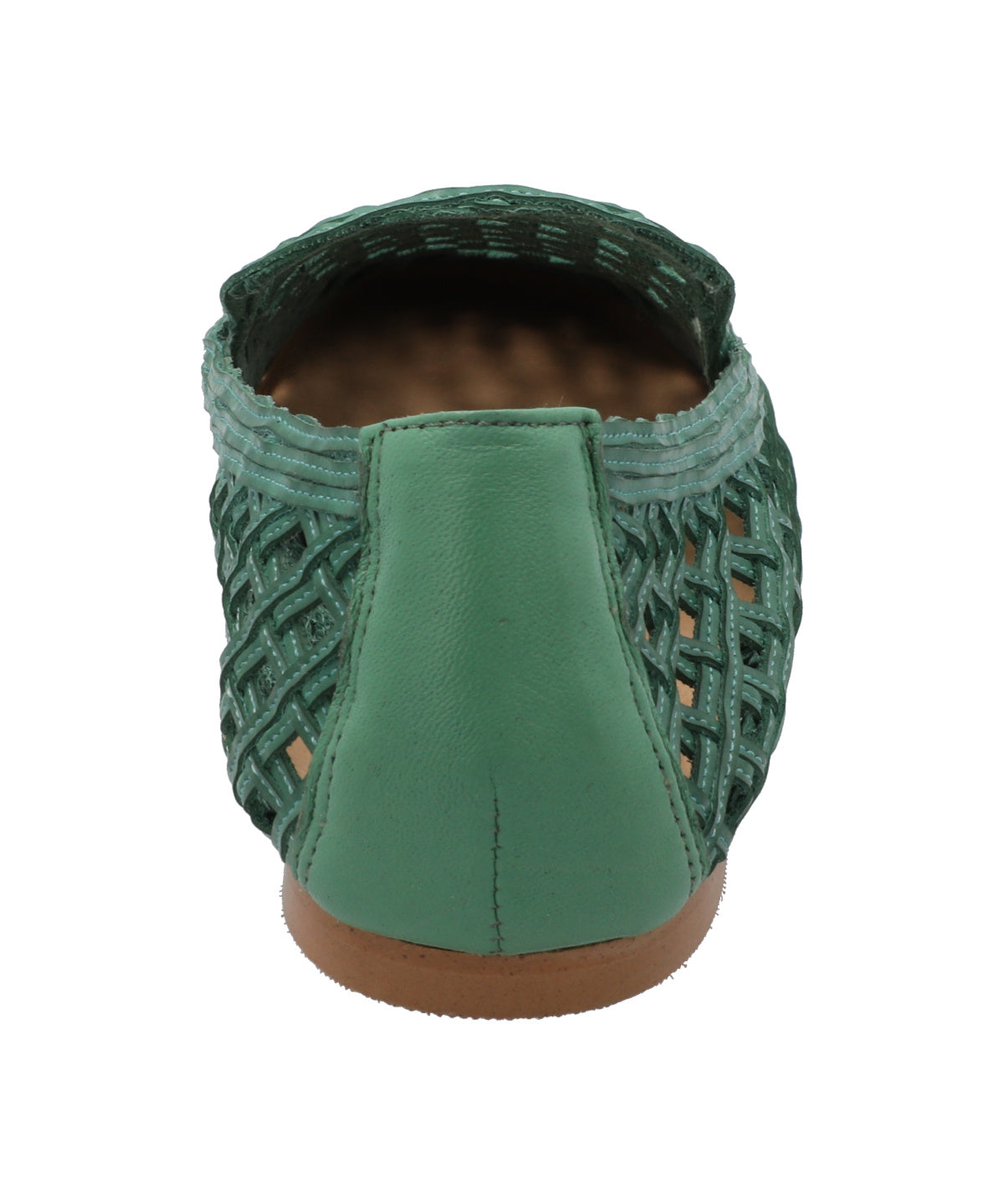 Mocasín Rafia Mujer Minga Verde Rockford