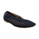 Zapato Rafia Mujer Freda Azul Rockford