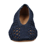 Zapato Rafia Mujer Freda Azul Rockford
