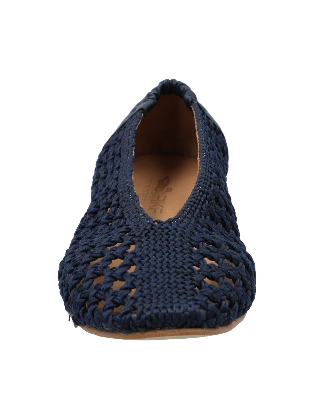 Zapato Rafia Mujer Freda Azul Rockford