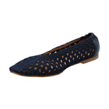 Zapato Rafia Mujer Freda Azul Rockford